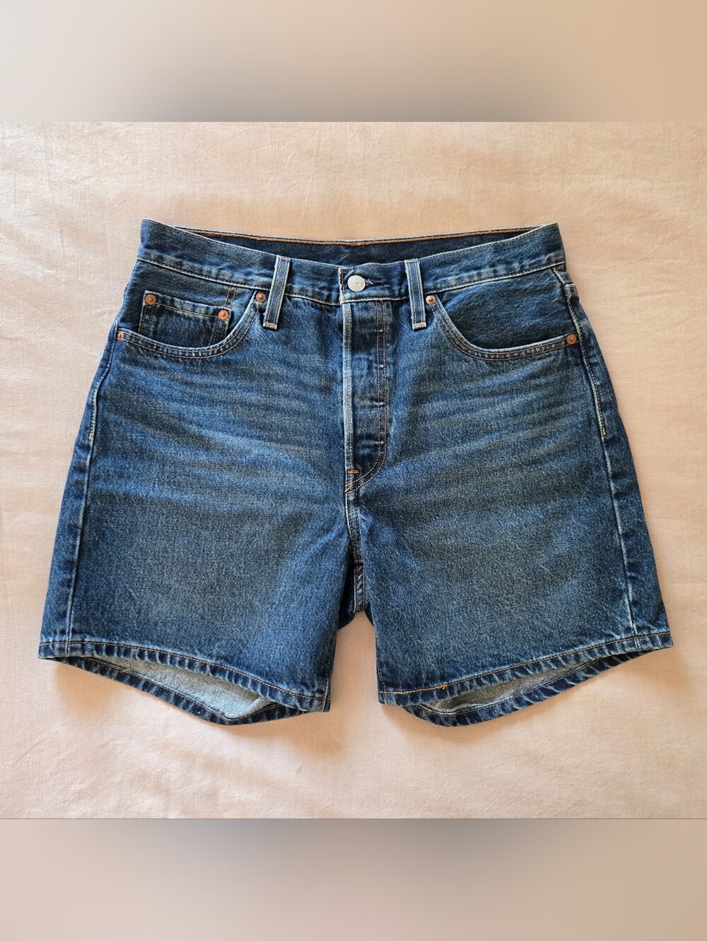 Levis 501 Women's Denim Shorts, 29